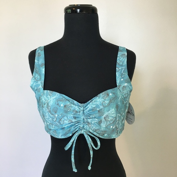 NWT Jenna Sea Casabo Bikini Top in Sea Life, XS - Picture 2 of 10
